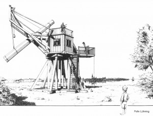 26-füssiger Reflektor von Schrader (1794)